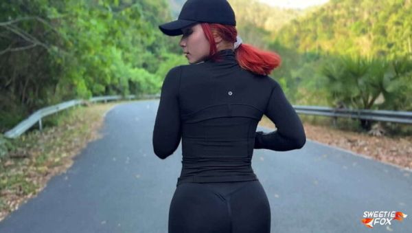 View full clip : Morning Run Hookup with Sweetie Fox: Doggystyle & Creampie in Workout Clothes