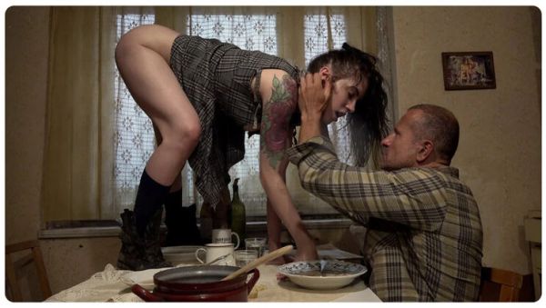 Enjoy watching this uncensored clip titled : Anna de Ville & Brittany Bardot Perverse Family Sex - Brunette MILF Mom Hardcore Fuck with George Uhl