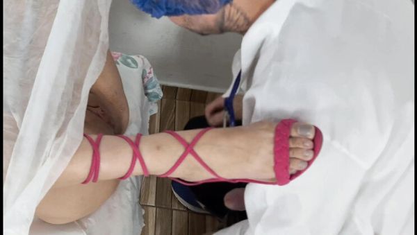 Stream the uncensored movie titled : Hot Redhead Doctor Wife Cuckold - Doggystyle & Missionary with Brazilian Couple