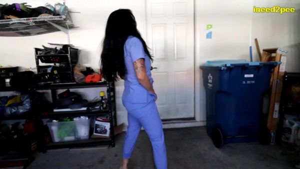 Watch the uncensored movie titled : INEED2PEE Nurse Sushii Xhyvette PISSING her uniform scrubs SEXY! - Ineed2pee Ineedamommy