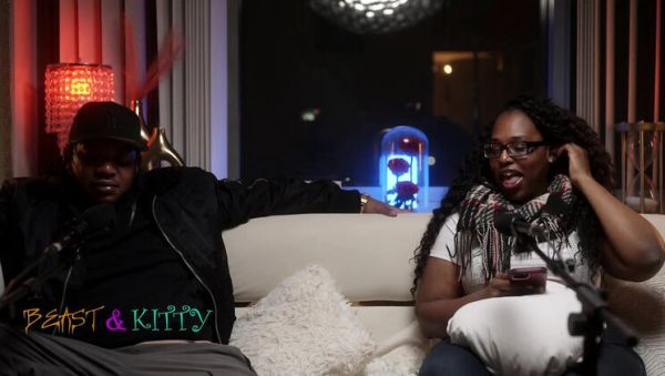 Play the complete scene titled : BeastnKitty Podcast Episode 1: Freaky Amateur Blowjob & Doggy Style Fucking with Big Natural Tits and Big Ass