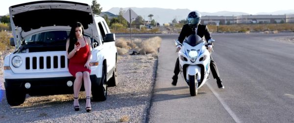 Play the uncensored clip : Dirty Johnny gets a taste of sassy Cassie's phony boobs in a sloppy BJ