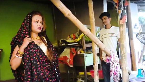 Enjoy watching this HD scene called : Desi Bhabhi Face Fuck and Doggy Style 3Some with Devar - Hindi Sex