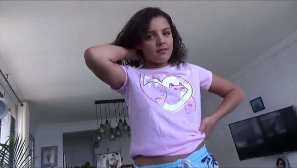 Enjoy watching the uncut scene : Ebony Stepsister Fucks Step Brother's Big Black Cock - Family Taboo Sex