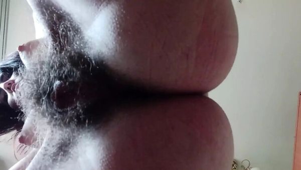 Enjoy watching the uncut clip of : Real Woman Hairy Jungle Face - Amateur Homemade Solo Pussy