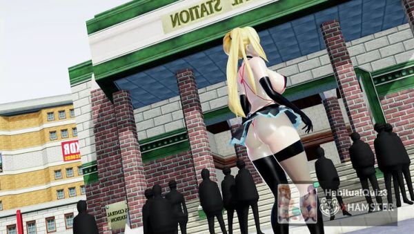 Watch the uncensored scene of : Mirai Akari 3D Hentai Sex - Hardcore Blowjob & Doggy Style Fuck