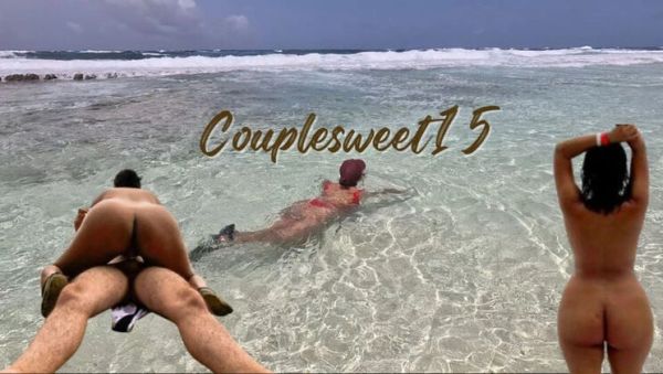 Play the complete clip : Teen Latina Brunette Fucks Tourist With Big Dick On Public Beach - Doggy Style Sex Until Cum Inside