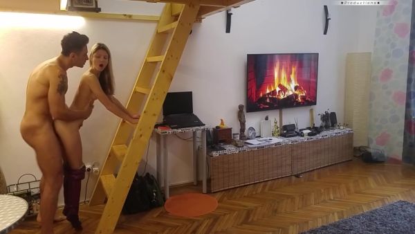 View uncensored scene named : Gina Gerson And Mugur - Behind The Of Petite Fuck At Home