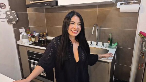 View the full scene called : Wife Deep Throat Blowjob on Men's Day - Big Tits Latina Sucking Big Dick POV