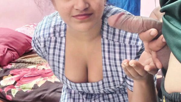 View the complete video called : Indian Schoolgirl Shraddha Pandey Catches Stepbrother Jerking Off to Her Nude Photo - Dirty Talk & Hardcore Fuck