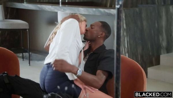 Watch this HD clip called : Addison Vodka Blonde Gets Used By BBC For Deep Throat & Doggystyle