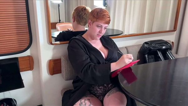 Watch uncensored clip : Curvy Redhead Model Blowjob - Casting Couch Hotel Sex Gone Wrong