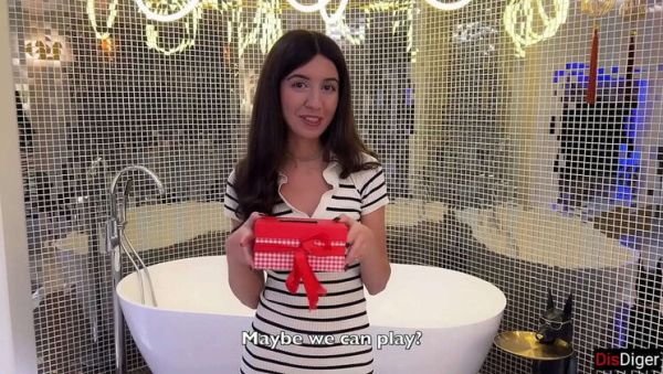 Play this uncensored video called : Katty West Stepsister Valentine's Day Sex - Good Deed Jar Blowjob & Rough Doggystyle with Cum in Mouth