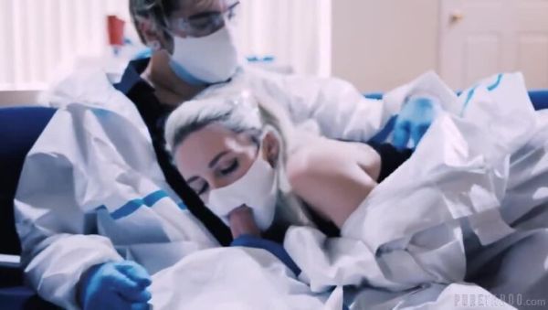 View uncut scene titled : Lola Fae in Future Darkly: Pandemic - Anna & Alex featuring Blonde/Brunette and Tattooed Stepsisters