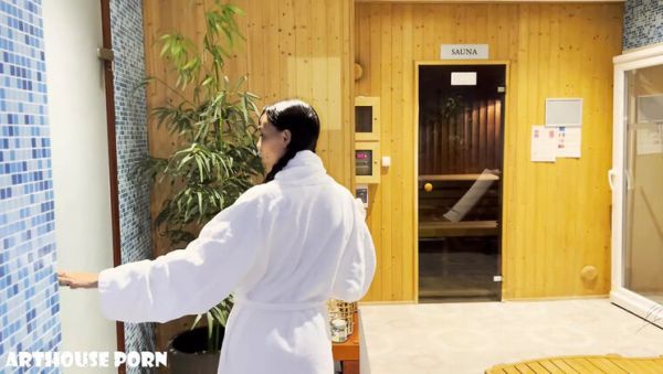 Play the full video named : Skinny Indian Stepsister Oily Footjob in Public Sauna - Alex Goes & Violeta Grey