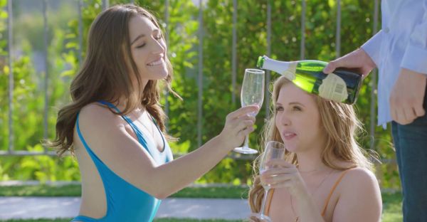 View the full movie titled : Abella Danger & Lena Paul in a sizzling FFM threesome