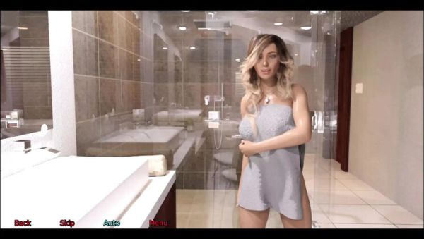 Play full scene : Office Wife Stacy Shower Masturbation Caught by Jack - South African 3D Animation Porn