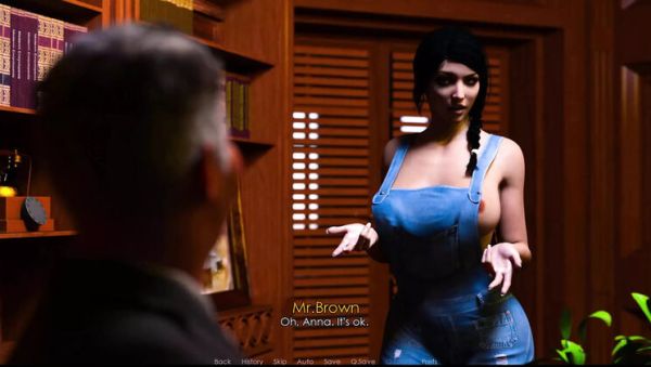 Play uncensored movie called : Anna Hard Exam 2: Big Tit MILF in Uniform Try On Fuck - 3D Hentai Cartoon Sex