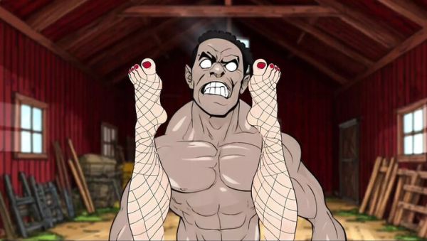 Enjoy watching the full video titled : Dirty Barn Fuck: Cheating Housewife Gets Blacked While Cuckold Husband Cooks BBQ - Cartoon Parody