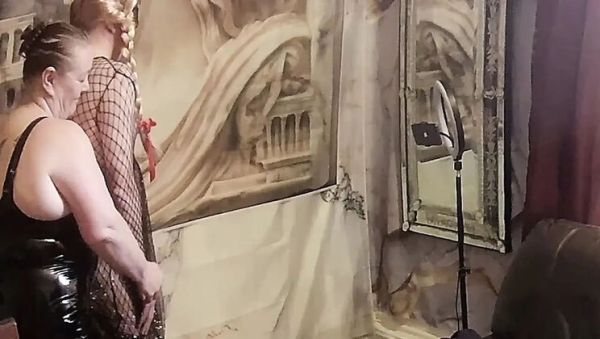 Play complete video named : Part 2: Mature BBW Dominatrix Satana Humiliates Sissy Slave Andrew in Dungeon - Femdom BDSM