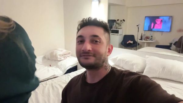 View the uncut movie : Russian girl hotel threesome with big natural tits - amateur Turkish couple fuck in HD