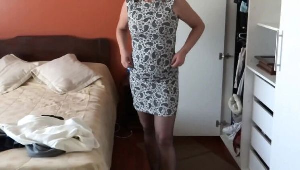 Enjoy watching this complete movie called : Amateur MILF in Lingerie and Stockings Prepares for Motel with Husband's Best Friend