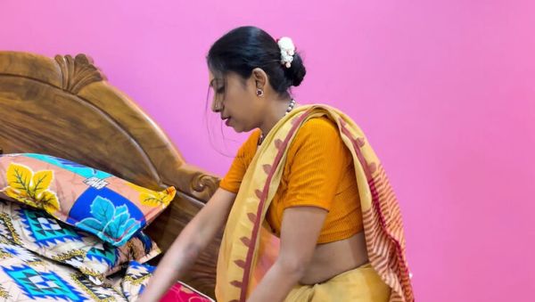 Enjoy watching this uncut scene named : Desi Uncle Fucks South Indian Bhabhi's Tight Pussy - Homemade Rough Sex & Titty Fucking