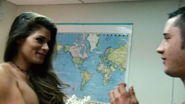 Stream this uncensored movie of : Madelyn Marie Slut Secretary Fucks Boss Danny Mountain Anal Blowjob