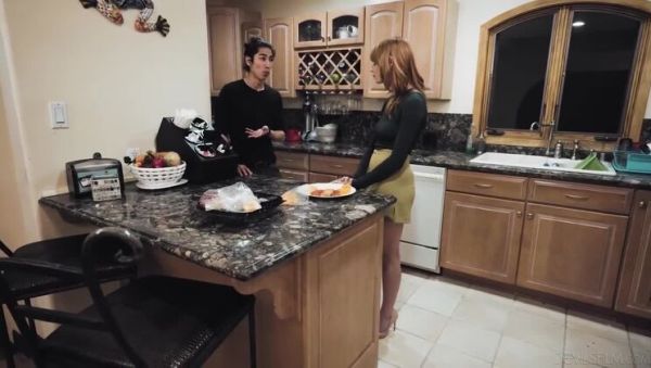 Enjoy watching this complete scene titled : Lacy Lennon & David Lee: Wife Swap Fantasies (HD, Cumshot, Facial, Redhead, Deepthroat)