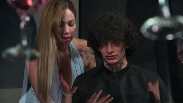 Stream this uncut scene called : Boss Sets Up Threesome With His Wife After Work - Latina Step-Mom With Huge Tits & Big Ass