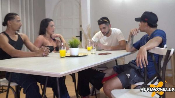 Enjoy watching the HD movie called : BBW Latina wife double penetrated by two men - cheating homemade cuckold sex