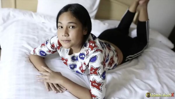 View the uncensored movie titled : Young Thai Babe Gets Hairy Pussy Fucked Hard - Amateur Creampie & Blowjob