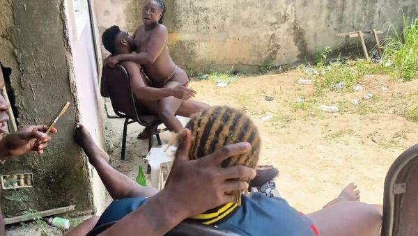 Enjoy watching complete clip titled : Friends Orgy Party - Amateur Gangbang with Big Ass Ebony Blowjob