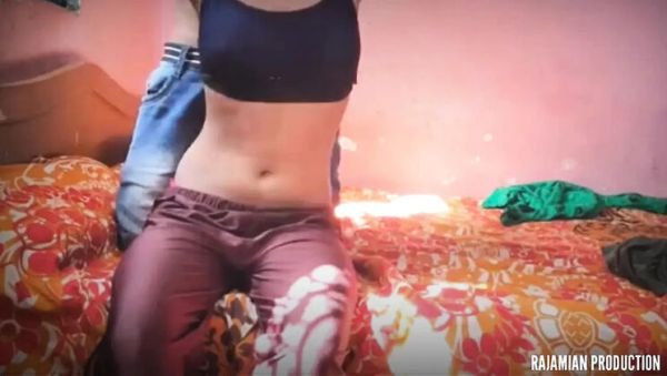 Enjoy watching this uncensored scene of : Indian Teen Girl Cream Fucked in OYO Room by Boyfriend - Desi Homemade MMS