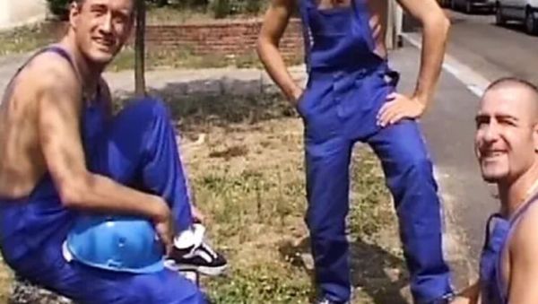 Stream the complete scene titled : Petite French Redhead Double Penetration Threesome - Hardcore DP Fuck