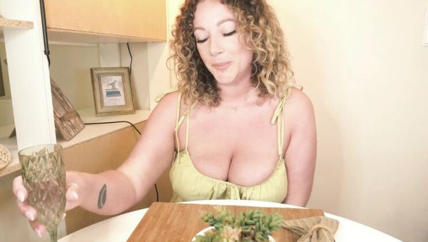 Watch this uncut clip of : British MILF Sasha Curves Step Mom Role Play Blowjob & Solo Dildo Masturbation 4K