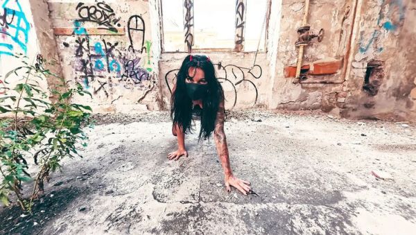 Enjoy watching uncut clip titled : Sexy Vanessa Anal Cosplay Bride Fetish Outdoor HD