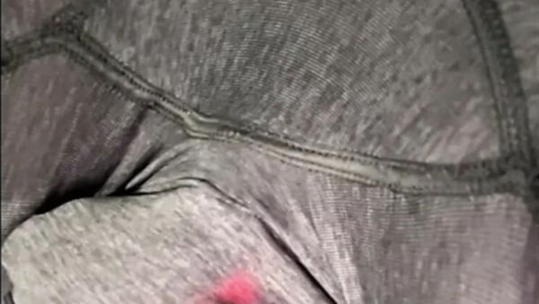 Watch this HD clip : Pepper's Desperate Pee Accident - Squirting Orgasm in Tight Leggings