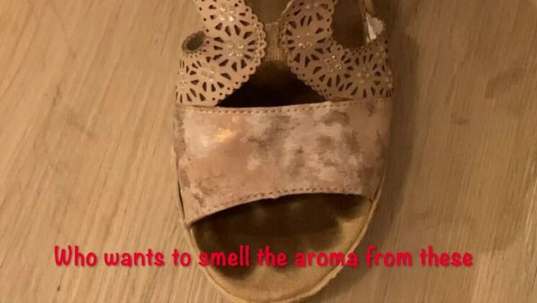 Stream this full clip : Stinky Shoe Foot Fetish with Mature British Granny in LBD & Heels - Big Natural Tits Amateur Homemade