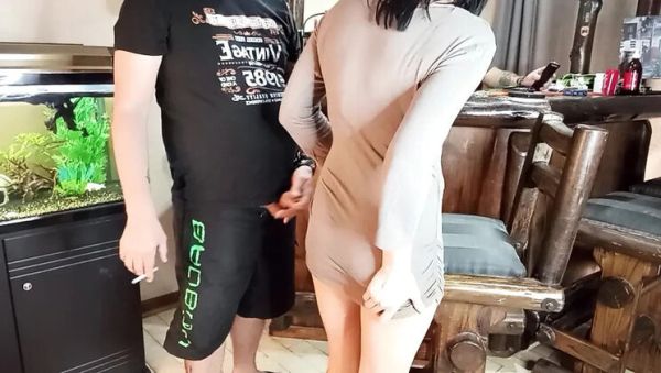 View uncensored clip called : Naughty Girl MysticBella Gives Bigjoefuckalott A Hot Handjob & Doggy Style Fuck - Amateur Homemade Sex