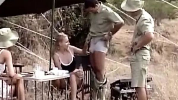 Watch uncut clip titled : German Amateur Teens Outdoor Threesome Fuck with Big Cocks