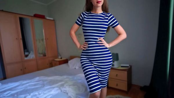 Play the hardcore video named : Skinny Step Mom Accidentally Cums Helping Step Son Finish in Her Panties - Amateur Taboo Roleplay