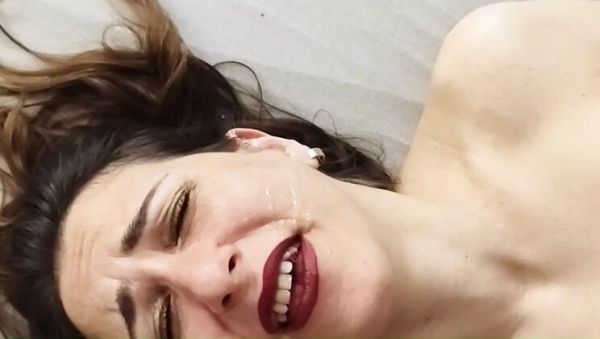 View the uncensored video of : Naughty MILF Catches Horny Stepson Spying - Anal & Squirting Orgasm with Step Mom