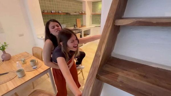 Enjoy watching the HD scene titled : My Wife Cheats On Me With Her Best Friend's Dog - Homemade Amateur Lesbian Fetish Tape With Chanel & Scarlethanc