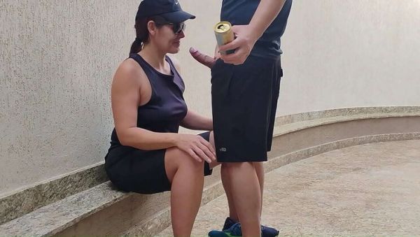 Stream the hardcore scene named : Muscular Dyke Loses Bet, Forced to Suck Dick and Give Up Pussy For First Time - Outdoor Humiliation