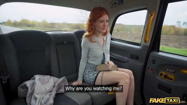 View this uncensored scene : Fake Taxi Public Sex - Petite Redhead Mia Stone Squirts on Big German Dick