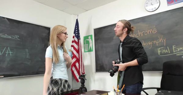 Watch this uncensored scene : Hot for Teacher: Chad and Alexa's X-rated Classroom Lesson