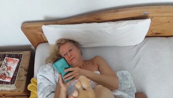 Enjoy watching complete clip titled : Amateur Blonde Wife Close Up Pussy & Big Titties Fuck - Hot German MILF Creampie
