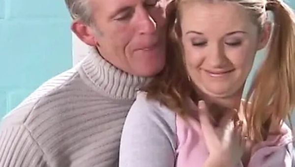 Stream uncensored video : Sweet Teen Pussy for Old Man - Blonde Brittney Sucks Buck Adams