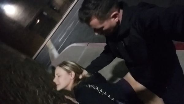 Enjoy watching this complete movie titled : Mya Lane Wife Blowjob in Bar Parking Lot - Sneaky Public Sex with Big Cock